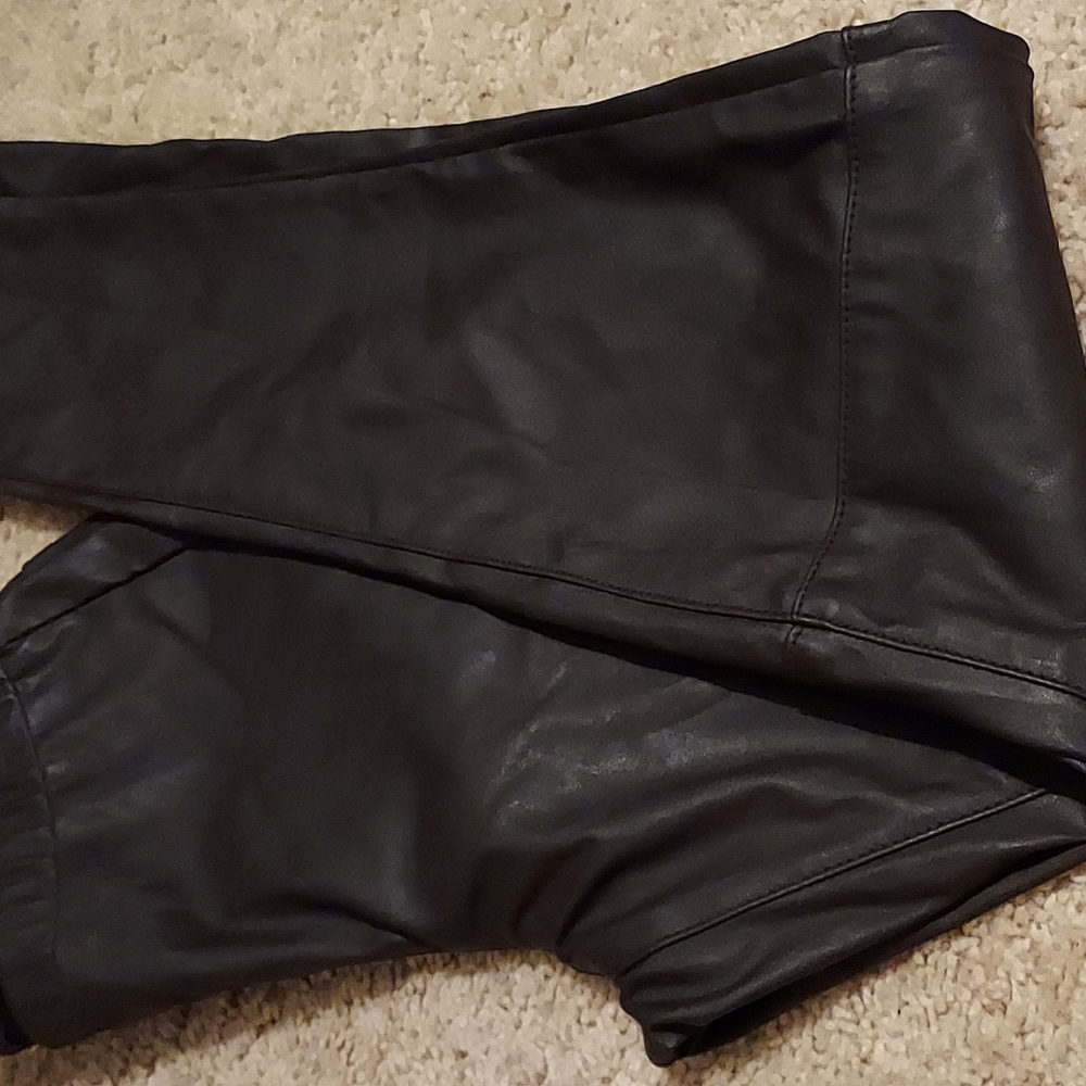 Michael Kor faux leather pants